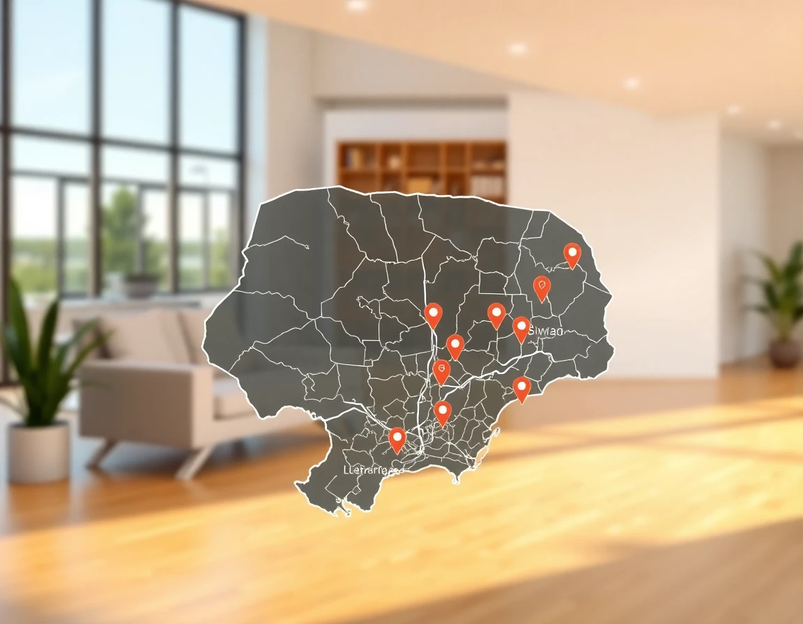 Plumbing Service Areas Map