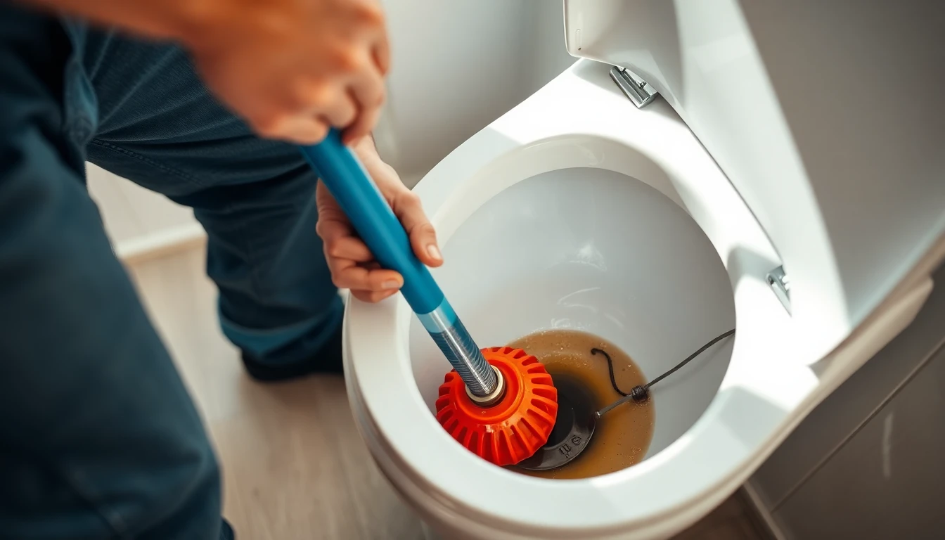 Clogged Toilet Repair
